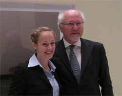 Dr. Louisa Specht und Prof. Dr. Alfred Büllesbach